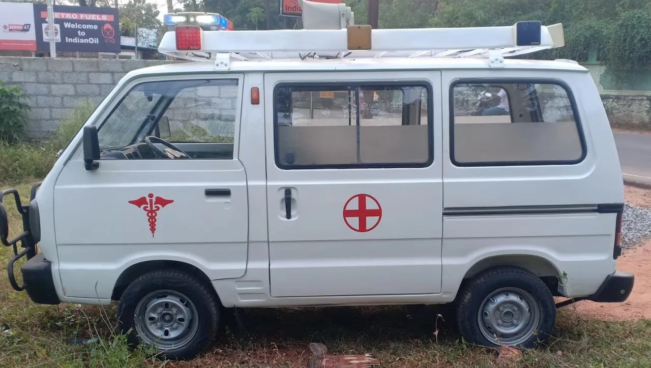 Bhairavi compact ambulance side view